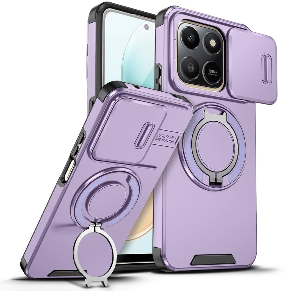 

Armor Funda For Magsafe Wireless Charging Cover For Honor 400 Smart 5G X7D 4G Magnetic Ring Holder Case For Honor400 Smart Honor X7D 5G