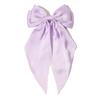 Large Double Layer Hair Bowknot Clip For Adults Teens Silky Ribbon Fabric Barrettes Metal Hairpin For Daily Styling
