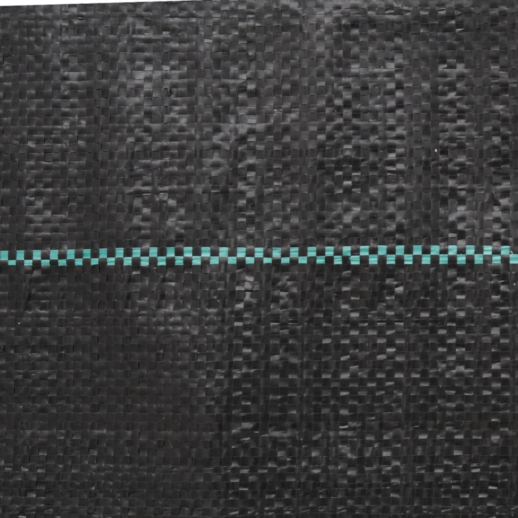Vidaxl Agrowłóknina Antychwastowa, Czarna, 1X10 M, Pp