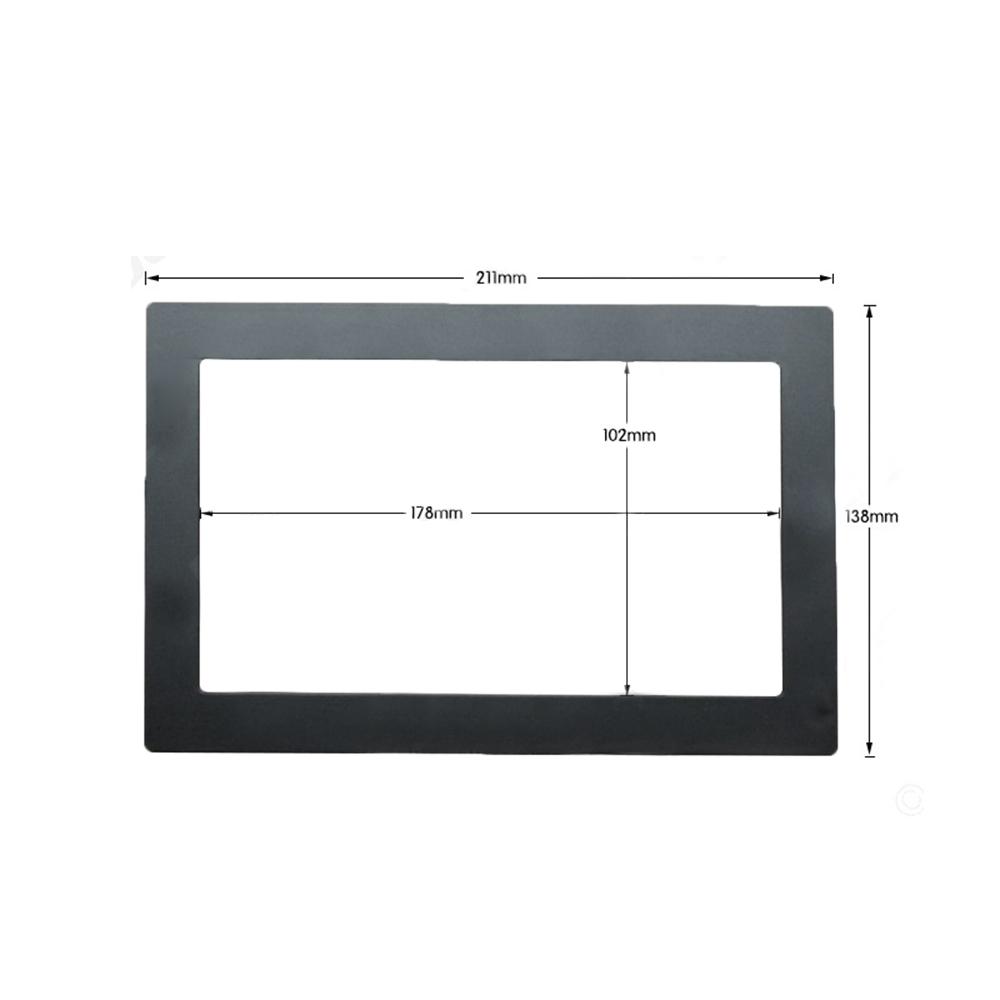 Car Frames 1 Set 2DIN Auto Radio Player Decorative Panel Trim Accessory