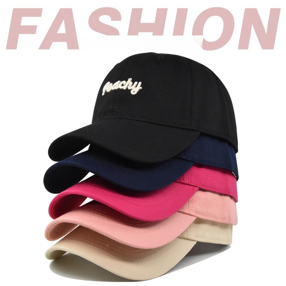 Baseball Cap For Women Men Adjustable Cotton Dad Hat With Letter Embroidery Hat Classic Baseball Hat For Outdoor Sports