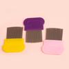 Comb Hair Lice Comb Brushes Terminator Fine Egg Dust Nit Free Removal Stainless Steel Comb Long Teeth Anti-slip Bands Dropship