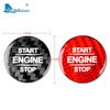 Kohlefaser Motor Startknopf Aufkleber für Mercedes Benz W177 GLB X247 W247 GLE W167 GLS X167 W464 CLA C118 AMG Zubehör