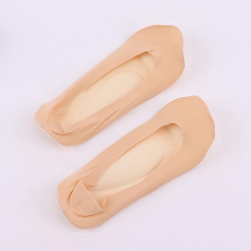 Damen Einlegesohlen 3D Dehnbar Atmungsaktiv Deodorierend Laufpolster Einlegesohlen für Unsichtbare Socke Einlegesohle Schuhsohle Orthopädisches Polster WD-1