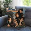 Pillow Gift Home Office Decoration Bedroom Sofa Car Cushion Cover Case 45X45 Popular Kpop Style Group X-Xlov Vintage