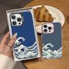 Japanese Waves Phone Case For IPhone 17 16 15 14 13 12 11 Pro Max Plus Pro Colorful Shell
