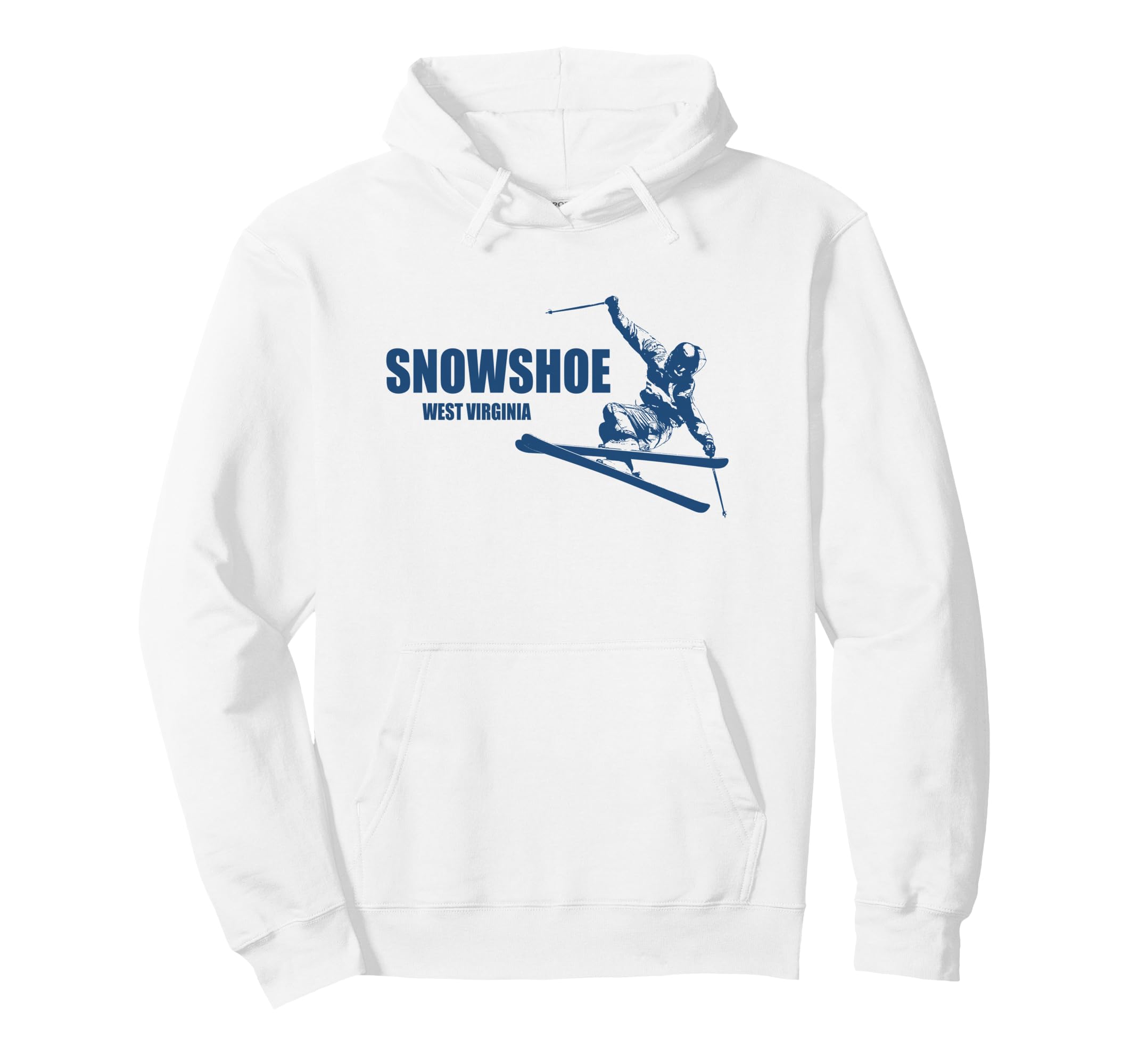Snowshoe WVA Skier Hoodie