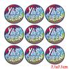 10 Pcs/lot Embroidery Patch Iron On Patches For Clothing Patches On Clothes Jackets Decor Applique Sew Supplies