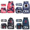 Cr7 Children's Backpack Set With Breathable Comfortable Straps And Letter Print