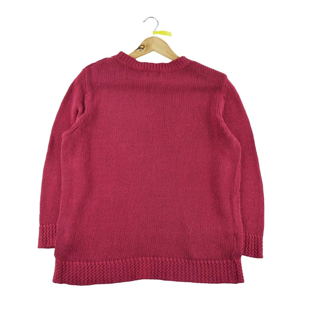 Seconde vie - Pull Femme  Rouge - Bon état