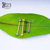 5Pc 16G/18G G23 Titanium Industrial Barbell Cartilage Earring Long Ear Stud Helix Tragus Piercing Retainer Body Zircon