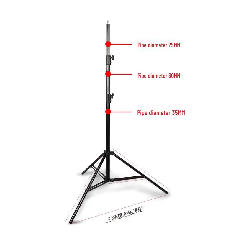 OLOEY 2.8M Portable Spring Light Stand
