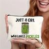 Simple Letter Funny Pattern Makeup Bag Women Handhold Bag Travel Cosmetic Storage Bag Toiletry Case Perfect Gifts For Women Girls