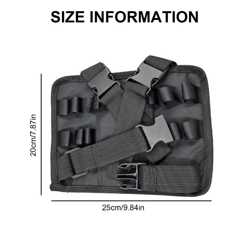 Tool Pouch with Belt Clip Tool Bag for Leg Pocket Pouch Tool Holder for Electrician Automotive Cellphone Holder