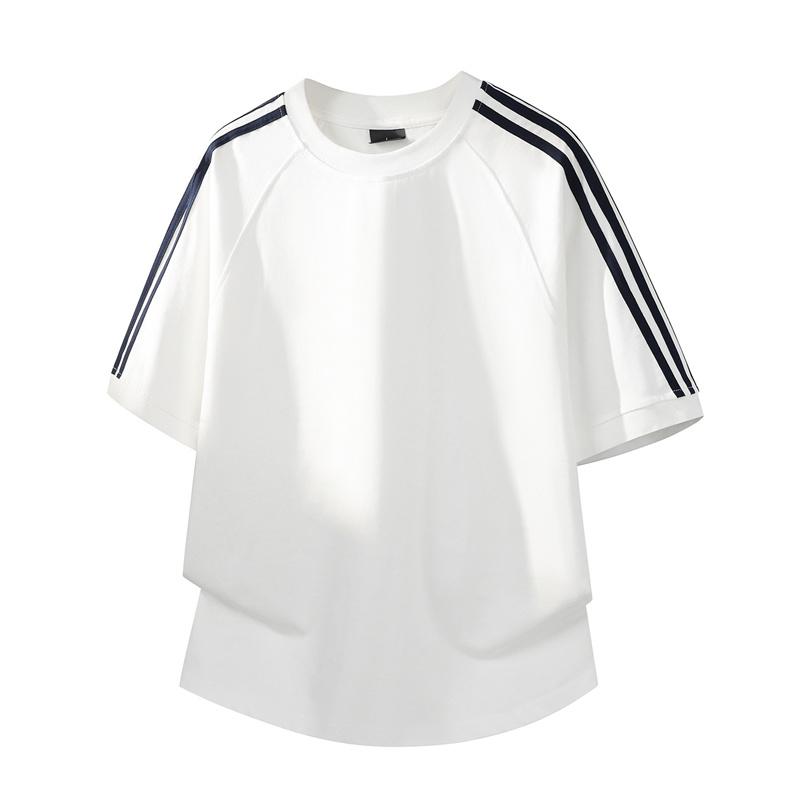 Summer Men's Loose Short Sleeved T-shirt Men's Casual Round Neck T-shirt