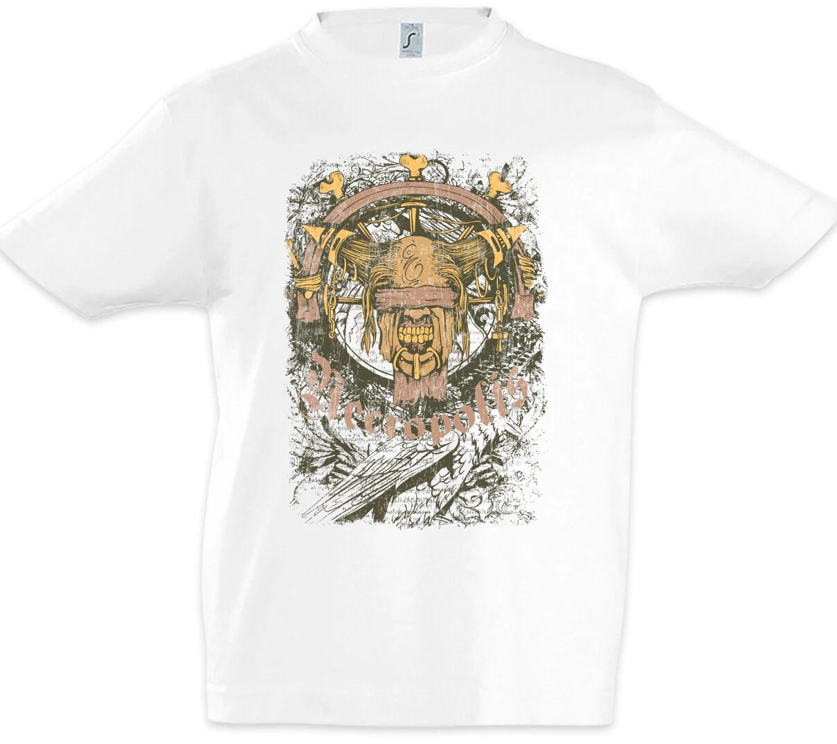 Necropolis II Kids Boys kids boys T-Shirt Zombie Zombies Graveyard Grim Reaper Skeleton 120