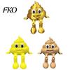 Funny Poop Desk Decor 3D Printed Figurines with Articulated Legs, Cute Shelf Sitter Weird Novelty Collectible Statues, Movable Joints Fidgety Toy for