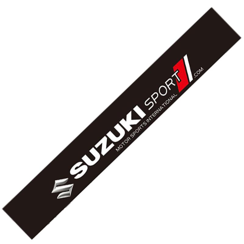 Car Front Rear Windshield Decoration Sticker For Suzuki Jimny Swift Samurai Vitara SX4 Alto Kaiser Ingnis DZire Swace Across