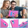 iPad 10th Gen 2022 Silicone Case with Stand, Drop-proof, Color Block Design, Full Coverage for iPad A16 11th Gen