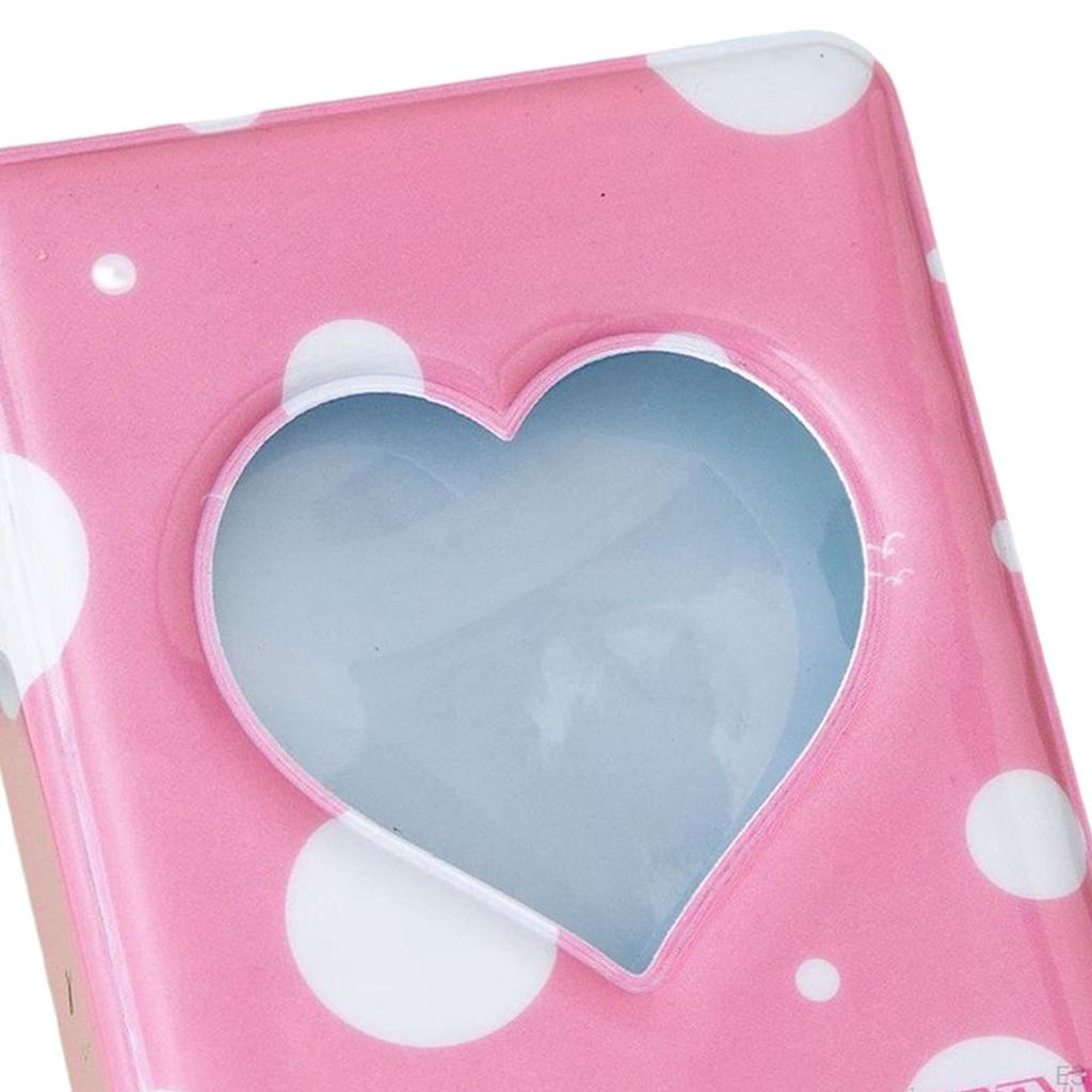 3 inch Card Holder Mini Album for Photos and Cards with 40 Pockets Travel Events