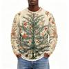 Men's Christmas Neck Pullover Sweatshirt