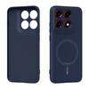 For Motorola Moto Edge 70 Pro Phone Case Liquid Silicone Magnetic Bracket Protect Back Cover