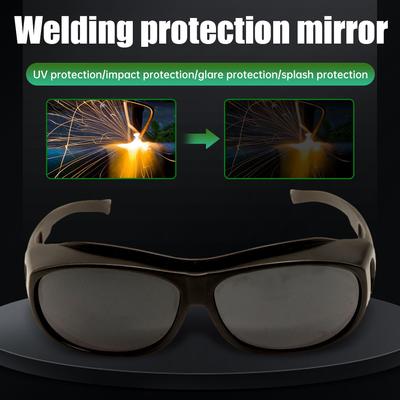 Welding Goggles Electric Welding Tools Anti-Laser Ultraviolet Welding Argon Arc Welding Protective Glasses Dustproof Sunglasses