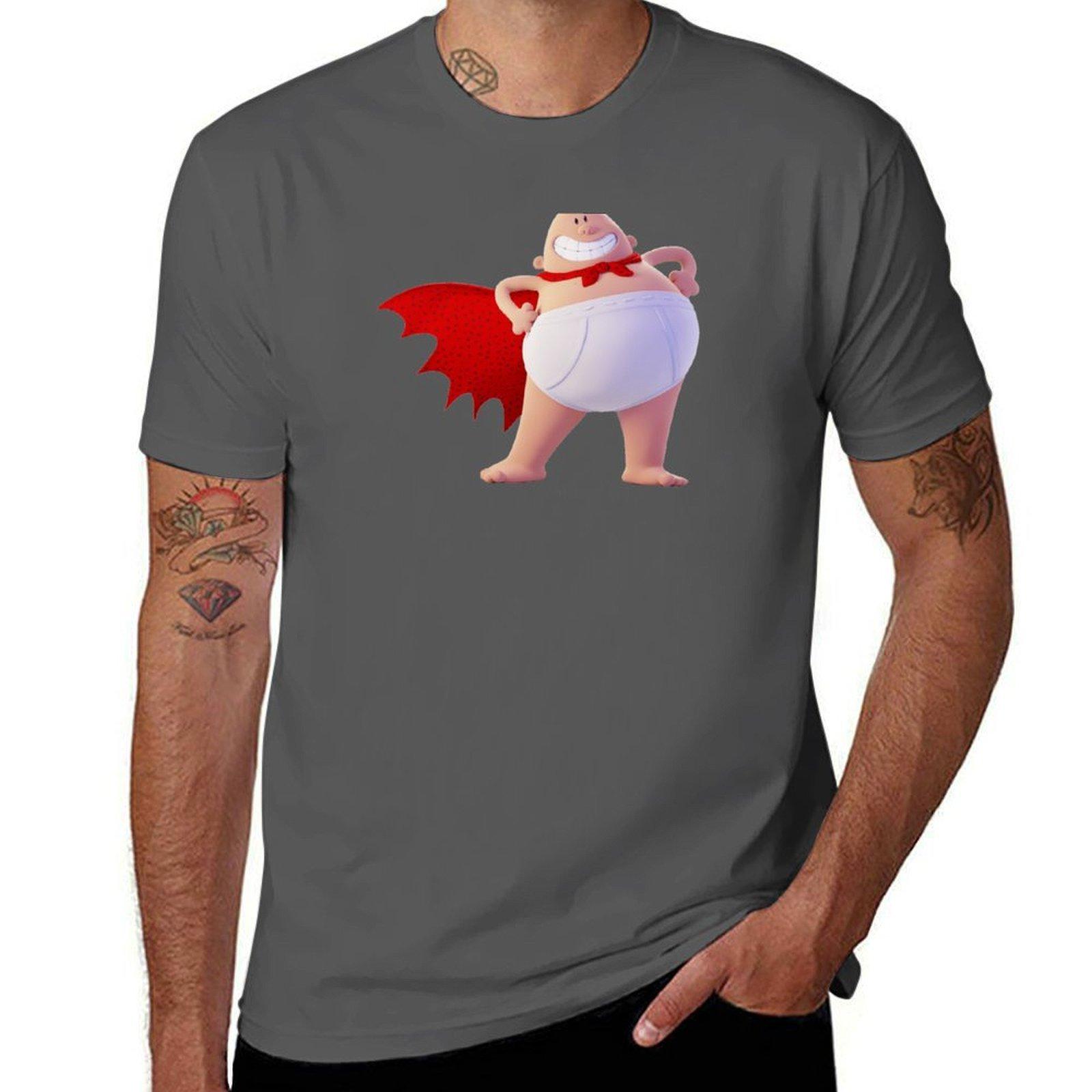 

Captain underpants T-Shirt anime t shirts for man t shirt man plain T-Shirt 4XL