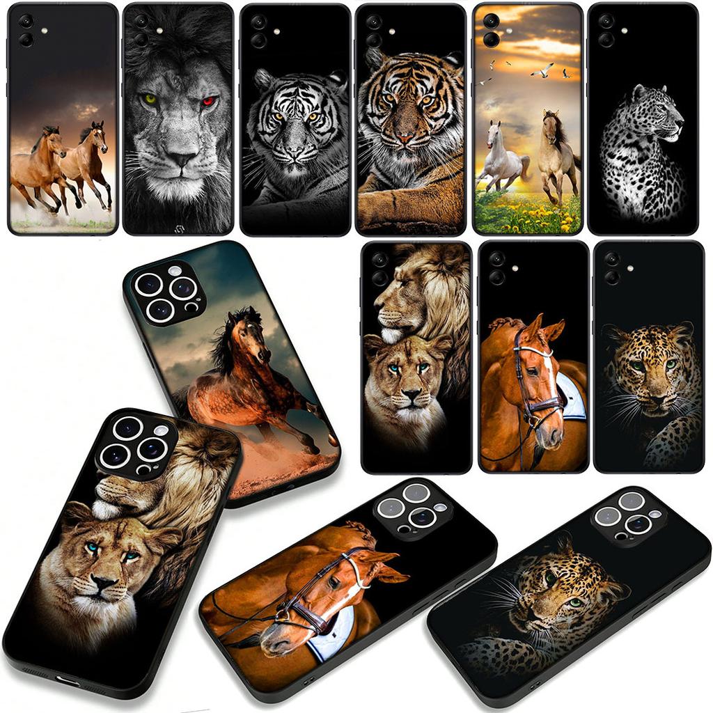 Tiger Lion Art Leopard Horse Cover Phone Case for Huawei P30 P20 P10 Mate 10 20 Pro Lite Y9A Y8S P Smart Y7 Y9 Prime Y6
