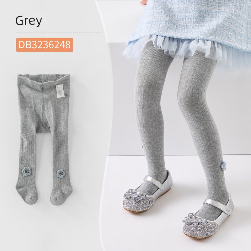 David Bella Girls  Tights New Style Children s Leggings Spring Baby Girl Elastic Tights Toddler Socks 110cm (Recommended Height 100-110cm) Gray [Spot]