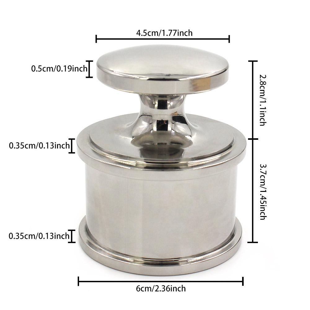1pc DIY Leather Weight Tool for Leather Pressing & Shaping, Calibrated Weights Shape, Professional Sewing Leather Press Tool