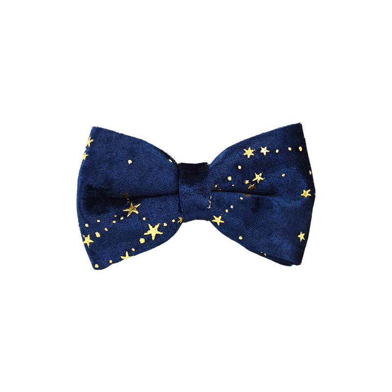 Blue Star Plush Dog Collar & Leash for Small, Medium, Large Dogs - Engravable