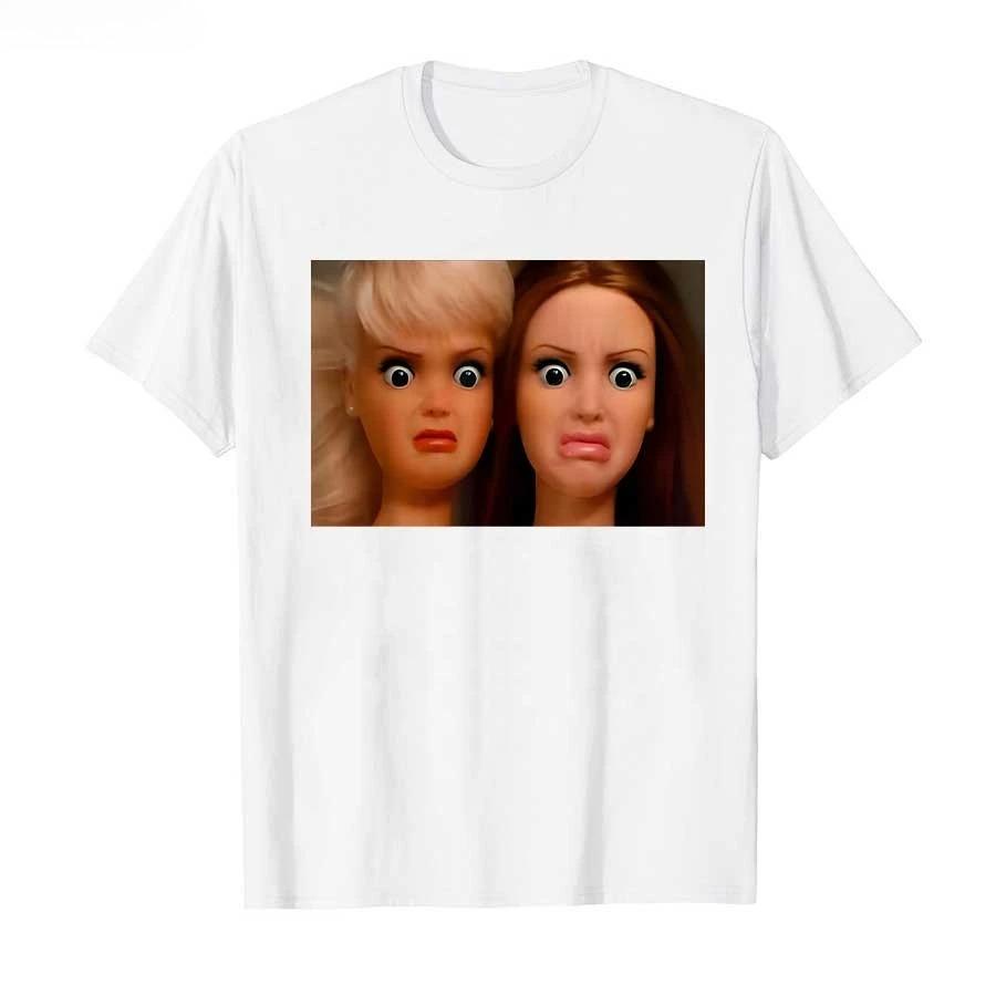 Disgusting Doll Face Tshirt For Unisex T Shirts Short Sleeve Tops 12032