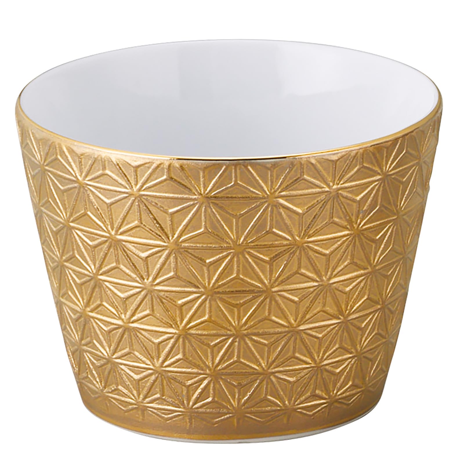 

Yamaka Shoten КЕРАМИКА Соба чоко 200 мл диаметр x глубина Японский узор обычная японская посуда Мино-яки Сделано в Японии Асаноха Золотой ODA Kissho золотой