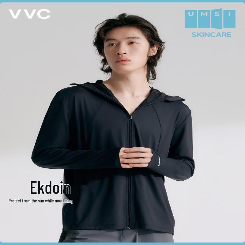 VVC Unisex Lightweight Hooded Sun Protection Jacket Male XL