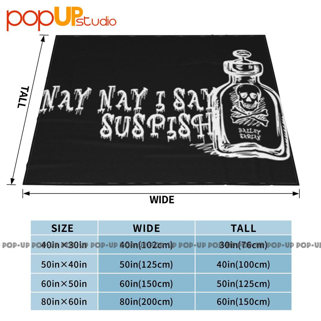 Bailey Sarian Makeup Nay Nay I Say Suspish Ultra-Soft Blanket Quilt Winter Sofa Cover Bed Covers