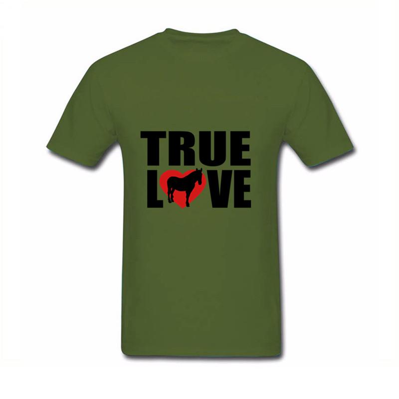 My Horse Is My Love Band Men T Shirt Fashion Funny Animal T Shirt