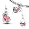 New 925 Silver Cartoon Butterfly Dog Charm Beads Suitable for Women Bracelet Fashion Wedding Jewelry Gifts