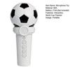 Ice Cream Cone Fidget Keychain 3D Printed Stress Relief Toy with Mechanical Keyboard Clicker Portable Decompression Gadget for Backpack Bag