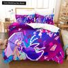 Fashion 3D Print Music Game  Muse Dash Bedding Set Single Twin Full Queen King Size Bed Set Adult Kid Bedroom Duvet cover Sets