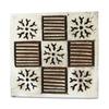 Indian Wooden Textile Stamps Wood Printing Block Floral Stamp Decorative