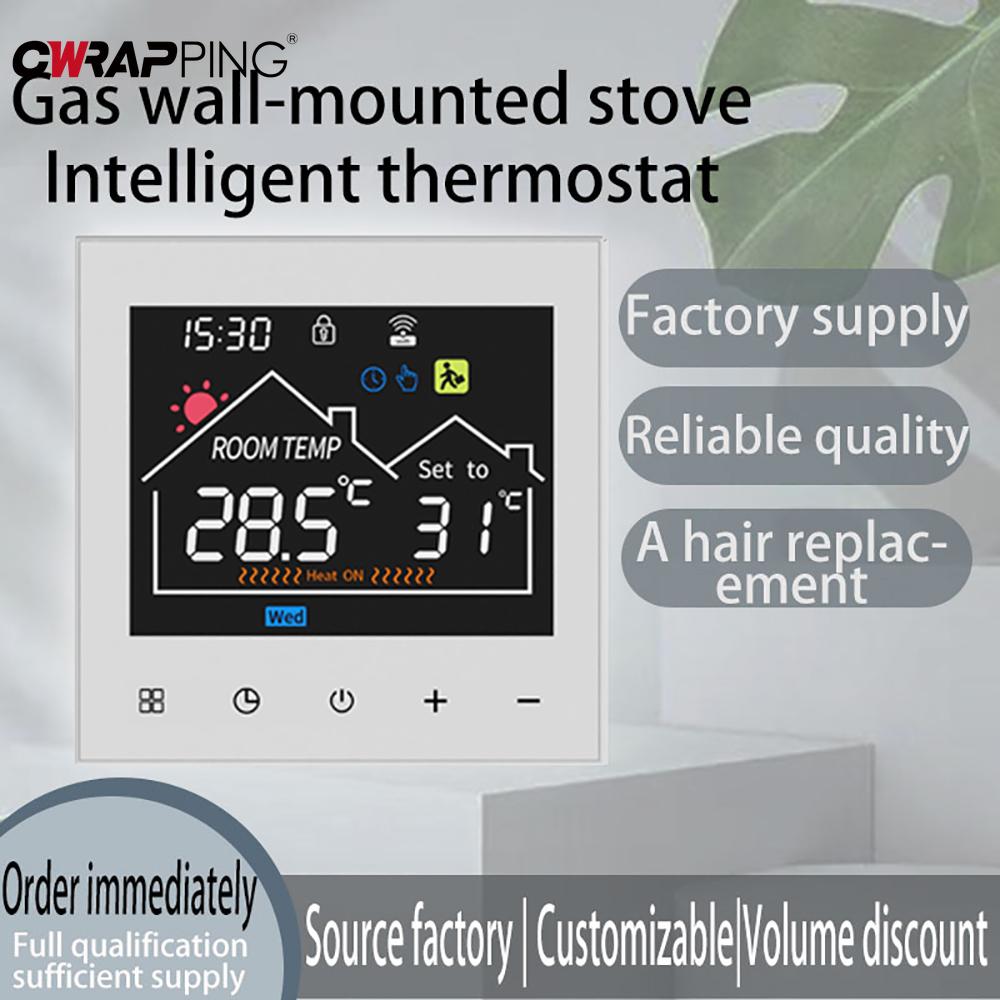 Home Smart WiFi Battery Wired Thermostat Water Floor Heating Controller with Child Lock for Home Intelligent Accessories