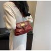 IELGY Retro One-Shoulder Underarm Bag Female Spring Fashion Simple Messenger Bag