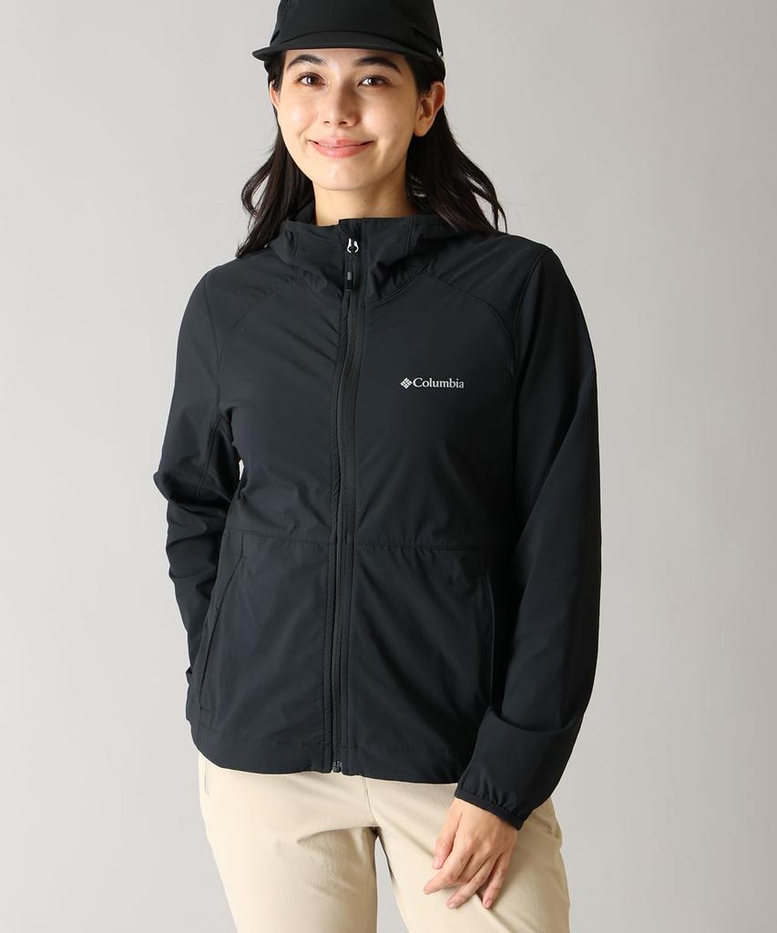 Heather Canyon II Hooded Softshell WR7324 Black Size S [Columbia]
