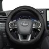 Suitable for Lexus Ultra-Thin Breathable Leather Steering Wheel Cover Suitable for Is250 Gs300 Lx 570 Nx Is350 2019 Es350 Gx460 Is 300 Ls400 Is300 202