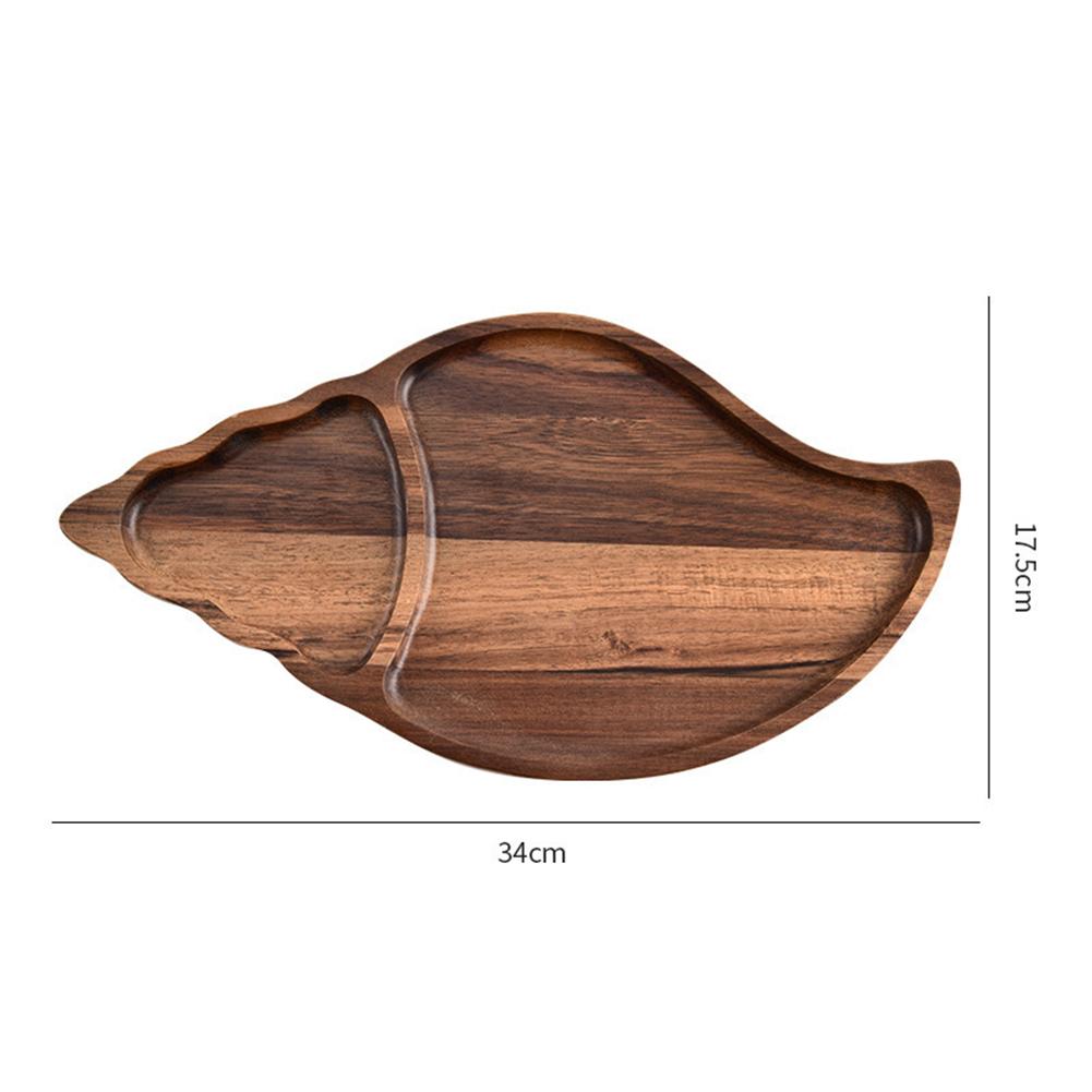 Natural Acacia Wood Serving Platters Charcuterie Boards Wooden Food Trays Rustic Style for Home Dining Kitchen