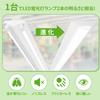 Dlmond Inverted LED Base Integrated Equivalent To Two LED Fluorescent Daylight Ceiling Straight Tube Fluorescent High Ideal for Facilities and