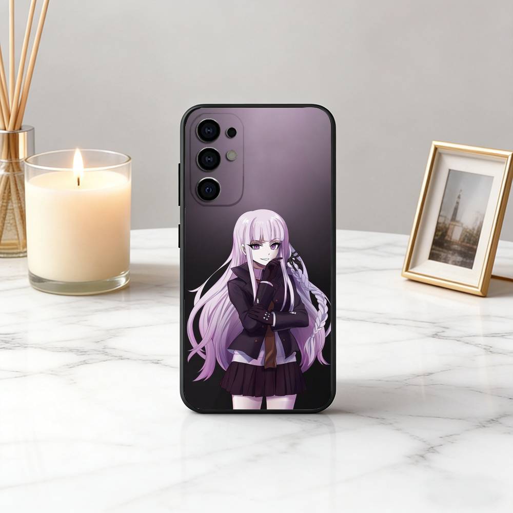 D-Danganronpa K-Kyoko K-Kirigiri-DKK Phone Case For Samsung S25,S24,S21,S22,S23,S30,Ultra,S20,Plus,Fe,Soft Silicone Black Cover