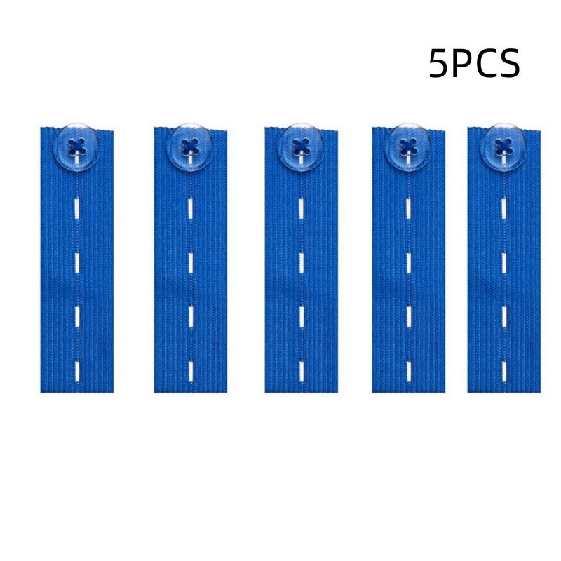 

5/10PCSFatty Maternity Waistband Elastic Extender Pants Belt Extension Buckle Button Pregnancy Adjustable Waist extension buckle