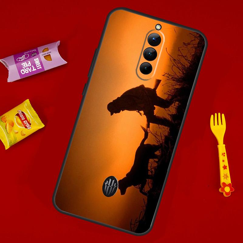Hunter Man Fishing Dog Phone Case For ZTE Nubia Red Magic 11 Pro Plus 10 10S 9 9S 8 8S 6S 7S 6 7 Pro 10 Air Cover